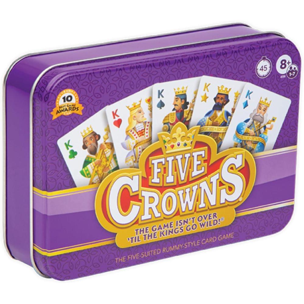 imageSET Card Games for Kids  Collectors Tin Matching Game Learning Games Fun Family Games Game Night Travel Games Memory Game Learning Game MultiPlayer Card Game of Visual Perception Ages 6Five Crowns