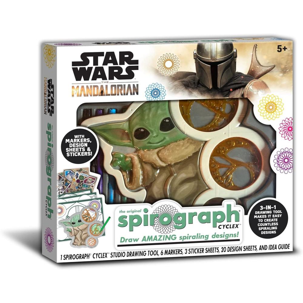 imageSpirograph  Deluxe Set  Spiral Art Drawing Kit  The Classic Way to Make Countless Amazing Designs  For Kids Ages 8Star Wars