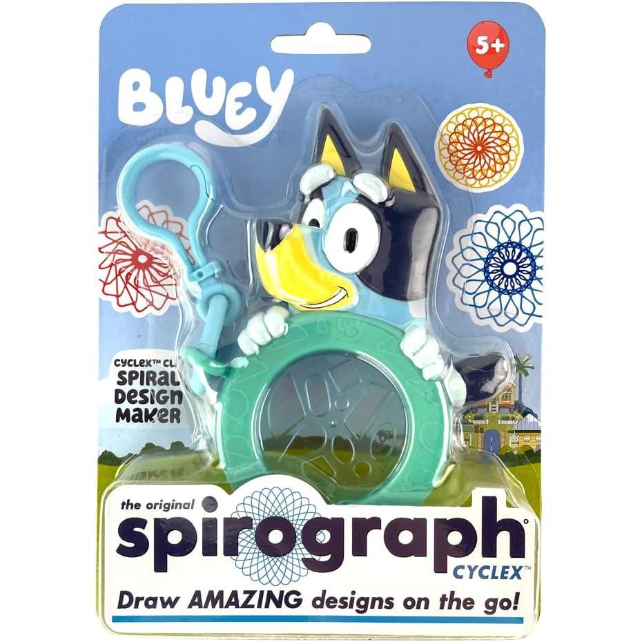 imageSpirograph Cyclex Clip Elsa  Disney  The Easy Way to Make Countless Amazing Designs  Rotating Stencil Wheel  Travel Ages 5Bluey