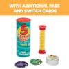 image5 Second Rule Relay  Family Party Game  Electronic Relay Baton  Shout It Out ampamp Pass It Fast  for 2 or More Players for Kids Ages 8 and UpMini Family