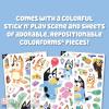imageColorforms Bluey Set  Repositionable Pieces Stick Like Magic  Scenes and Pieces from The Show Bluey for Storytelling Imaginative Play  Ages 3Bluey