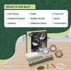 imageCraft Crush  Mini Plants Terrariums Easy Fun Arts and Craft Kit  Make 3 Charming Faux Terrariums  For Ages 13 and Up0 Pack of 4