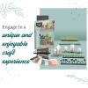 imageCraft Crush Faux Plant Sand Craft Kit  DIY Home Decor for Desk Dresser ampamp Office