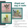 imageCraft Crush Faux Plant Sand Craft Kit  DIY Home Decor for Desk Dresser ampamp Office