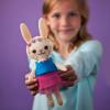 imageCrafttastic  Make a Fox Friend Craft Kit  Learn to Make 1 EasytoSew Stuffie with Clothes ampamp AccessoriesMake a Bunny Friend Craft Kit
