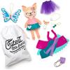 imageCrafttastic  Make a Fox Friend Craft Kit  Learn to Make 1 EasytoSew Stuffie with Clothes ampamp AccessoriesMake a Fox Friend Craft Kit