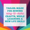 imageCrafttastic Lets Learn to Sew  Mini Sewing Kit Arts and Crafts Art Supplies Embroidery Kit for Beginners Includes Sewing Supplies EasytoFollow Instructions Arts ampamp Crafts Ages 7Lets Learn to Sew Craft Kit