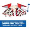 imageDabble Word Game  FastPaced Family Board Game  Enhances Spelling and Vocabulary for All Ages  Spell The First Five Words  AwardWinning and Educational Learning Game  Great Game for All AgesDabble