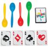 imageFarkle Classic Dice Game  Rainbow Kids Games Dice Games Family Games Travel Games Adult Games Board Games Dice Cup Dice Set Farkle Score Sheets Included Ages 8Spoons Cards