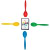imageFarkle Classic Dice Game  Rainbow Kids Games Dice Games Family Games Travel Games Adult Games Board Games Dice Cup Dice Set Farkle Score Sheets Included Ages 8Spoons Cards