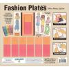 imageFashion Plates Classic  Girls Fashion MixandMatch Drawing Kit Arts and Crafts Coloring Art Supplies Craft Supplies Stencils Crayons Included Create Your Own Fashion Designs Ages 6Retro