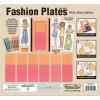 imageFashion Plates Classic  Girls Fashion MixandMatch Drawing Kit Arts and Crafts Coloring Art Supplies Craft Supplies Stencils Crayons Included Create Your Own Fashion Designs Ages 6Retro