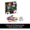 imageGiant Spoons Card Games for Kids  Spoons Game Deck of Cards Fun Family Games for Kids and Adults Playing Cards Game Night Travel Games 36 MultiPlayer Card Game Games for Adults Ages 7Giant Spoons