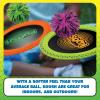 imageKoosh Paddle Playset  Kids Outdoor Toys Beach Toys Kids Games Outdoor Games for Adults and Family Outdoor Games for Kids Kids Toys Fidget Toys for Kids Ages 4Neon