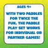 imageKoosh Paddle Playset  Kids Outdoor Toys Beach Toys Kids Games Outdoor Games for Adults and Family Outdoor Games for Kids Kids Toys Fidget Toys for Kids Ages 4Neon