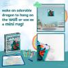 imageLatchKits Latch Hook Kits for Kids  Kids Crafts Arts and Crafts Yarn Art Wall Hanging ampamp MiniRugs Craft Supplies PreCut Yarn Easy Pattern Hook Included Arts ampamp Craft Ages 6 UnicornDragon