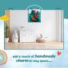 imageLatchKits Latch Hook Kits for Kids  Kids Crafts Arts and Crafts Yarn Art Wall Hanging ampamp MiniRugs Craft Supplies PreCut Yarn Easy Pattern Hook Included Arts ampamp Craft Ages 6 UnicornDragon
