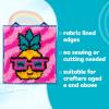 imageLatchKits Latch Hook Kits for Kids  Kids Crafts Arts and Crafts Yarn Art Wall Hanging ampamp MiniRugs Craft Supplies PreCut Yarn Easy Pattern Hook Included Arts ampamp Craft Ages 6 UnicornPineapple