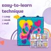 imageLatchKits Latch Hook Kits for Kids  Kids Crafts Arts and Crafts Yarn Art Wall Hanging ampamp MiniRugs Craft Supplies PreCut Yarn Easy Pattern Hook Included Arts ampamp Craft Ages 6 UnicornButterfly
