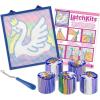 imageLatchKits Latch Hook Kits for Kids  Kids Crafts Arts and Crafts Yarn Art Wall Hanging ampamp MiniRugs Craft Supplies PreCut Yarn Easy Pattern Hook Included Arts ampamp Craft Ages 6 UnicornSwan