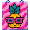 imageLatchKits Latch Hook Kits for Kids  Kids Crafts Arts and Crafts Yarn Art Wall Hanging ampamp MiniRugs Craft Supplies PreCut Yarn Easy Pattern Hook Included Arts ampamp Craft Ages 6 UnicornPineapple