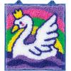 imageLatchKits Latch Hook Kits for Kids  Kids Crafts Arts and Crafts Yarn Art Wall Hanging ampamp MiniRugs Craft Supplies PreCut Yarn Easy Pattern Hook Included Arts ampamp Craft Ages 6 UnicornSwan