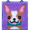 imageLatchKits Latch Hook Kits for Kids  Kids Crafts Arts and Crafts Yarn Art Wall Hanging ampamp MiniRugs Craft Supplies PreCut Yarn Easy Pattern Hook Included Arts ampamp Craft Ages 6 UnicornPuppy