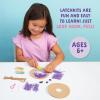 imageLatchkits Strawberry Pillow  Latch Hook Kits for Kids Arts and Crafts Yarn Art Kids Crafts Toys for Girls Birthday Gift for Girls Easy to Follow Pattern Hook Included Craft Kits Ages 6Mini Donut