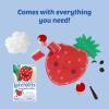 imageLatchkits Strawberry Pillow  Latch Hook Kits for Kids Arts and Crafts Yarn Art Kids Crafts Toys for Girls Birthday Gift for Girls Easy to Follow Pattern Hook Included Craft Kits Ages 6Strawberry Pillow