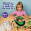 imageLatchkits Strawberry Pillow  Latch Hook Kits for Kids Arts and Crafts Yarn Art Kids Crafts Toys for Girls Birthday Gift for Girls Easy to Follow Pattern Hook Included Craft Kits Ages 6Avocado Pillow