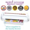 imageLoopdedoo Colorspin Electric Friendship Bracelet Maker Kit  Make Bracelets in Minutes for Birthdays and Friendship Gifts  Make 15 Bracelets Design Markers Included Ages 6Original