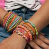 imageLoopdedoo Colorspin Electric Friendship Bracelet Maker Kit  Make Bracelets in Minutes for Birthdays and Friendship Gifts  Make 15 Bracelets Design Markers Included Ages 6Original