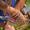 imageLoopdedoo Colorspin Electric Friendship Bracelet Maker Kit  Make Bracelets in Minutes for Birthdays and Friendship Gifts  Make 15 Bracelets Design Markers Included Ages 6Deluxe