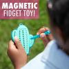 imageMagnatab Minis  Sensory Toys Magnetic Drawing Tool Toddler Writing Practice Sensory Play Fidget Toys Stylus Included TravelFriendly Ages 3  CactusLightning Bolt
