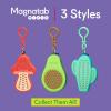 imageMagnatab Minis  Sensory Toys Magnetic Drawing Tool Toddler Writing Practice Sensory Play Fidget Toys Stylus Included TravelFriendly Ages 3  CactusMushroom