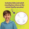 imagePlayMonster Swallow Your Words Card Games  Board Game for Family Game Night Sip It Say It Dont Spray It Multiplayer Game Guess The Phrase Before The Timer Runs Out Ages 8Mouth Off