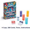 imagePlayMonster Swallow Your Words Card Games  Board Game for Family Game Night Sip It Say It Dont Spray It Multiplayer Game Guess The Phrase Before The Timer Runs Out Ages 8Swallow Your Words