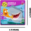 imagePlayMonster Take N Play Anywhere  Checkers  Magnetic Travel Game  Fun on The Go  for Ages 4Sharks N Minnows