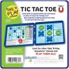 imagePlayMonster Take N Play Anywhere  Checkers  Magnetic Travel Game  Fun on The Go  for Ages 4TicTacToe