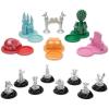 imagePlayMonster The Magical World of Disney Trivia Games  Board Games for Family Night Family Games MultiPlayer Board Game Family Board Game Travel Games Disney Game Ages 6Silver