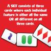 imageSET Enterprises SET  The Family Card Game of Visual Perception  Race to Find The Matches For Ages 881 Cards Rules includedSET