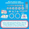 imageSpirograph  Deluxe Set  Spiral Art Drawing Kit  The Classic Way to Make Countless Amazing Designs  For Kids Ages 8Deluxe