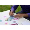 imageSpirograph Cyclex Clip Elsa  Disney  The Easy Way to Make Countless Amazing Designs  Rotating Stencil Wheel  Travel Ages 5Elsa