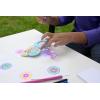 imageSpirograph Cyclex Clip Elsa  Disney  The Easy Way to Make Countless Amazing Designs  Rotating Stencil Wheel  Travel Ages 5Elsa