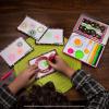 imageSpirograph Design Set Collectors Tin  Arts and Crafts Kids Toys Art Supplies Craft Supplies Drawing Kit Spiral Art Classic Gear Design Kit Pens Design Sheet Included Ages 8 and UpNeon Tin