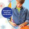 imageSpirograph Design Set Collectors Tin  Arts and Crafts Kids Toys Art Supplies Craft Supplies Drawing Kit Spiral Art Classic Gear Design Kit Pens Design Sheet Included Ages 8 and UpSpiro Markers