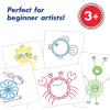 imageSpirograph Electric Machine  Arts and Crafts Kids Toys Art Supplies Craft Supplies Drawing Kit Spiral Art Classic Gear Design Kit Case Pens Design Sheet Included Ages 8Original