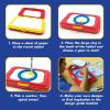 imageSpirograph Electric Machine  Arts and Crafts Kids Toys Art Supplies Craft Supplies Drawing Kit Spiral Art Classic Gear Design Kit Case Pens Design Sheet Included Ages 8Original