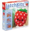 imageLatchkits Strawberry Pillow  Latch Hook Kits for Kids Arts and Crafts Yarn Art Kids Crafts Toys for Girls Birthday Gift for Girls Easy to Follow Pattern Hook Included Craft Kits Ages 6Strawberry Pillow