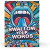 imagePlayMonster Swallow Your Words Card Games  Board Game for Family Game Night Sip It Say It Dont Spray It Multiplayer Game Guess The Phrase Before The Timer Runs Out Ages 8Swallow Your Words